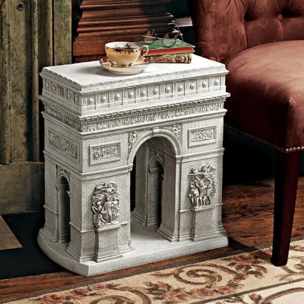 Arc De Triomphe Sculptural Table replicas Statuettes decorative